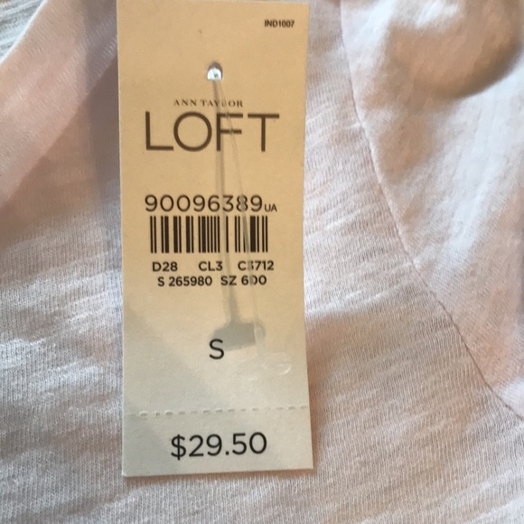 🎃LOFT-Pink 100% Cotton shirt - Picture 6 of 11